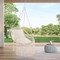 Costway Indoor Outdoor Macrame Swing with Soft Seat Cushions Sturdy Hanging Rope & Chain